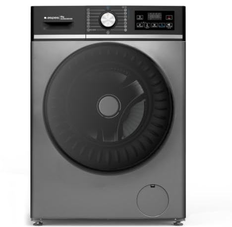 Aspes Lavadora 8 Kg Carga Frontal, Blanco, AL8202AIDVBX. 1200 rpm, Motor Inverter, 15 Programas, Eco-Logic System, Tambor Waterdrop, Clase de Eficiencia Energética A