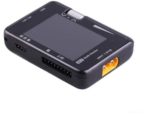 MC8 for battery Tester, 5mV for lipo LiHV LiFePo Voltage Balance Detector, 20W USB-C Fast Charge for RC Modeling