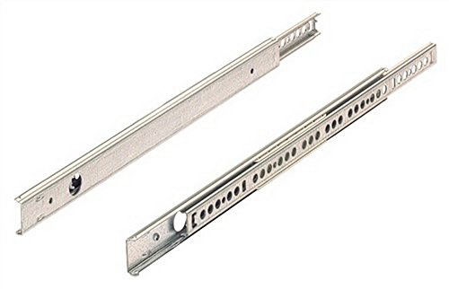 Kugelauszug für 27mm Nut 025155 Schubkastenlänge 230-350mm Stahl verzinkt