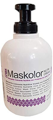 Light Irridiance Maskolor Nutri Cream Violet - Mascarilla de colores (300 ml)