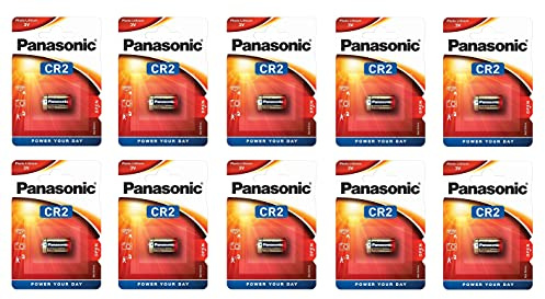 Corp. Panasonic Pile au Lithium CR2 3 V - Blister 1 x10 - Boîte de 10 blisters