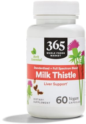 365 By Whole Foods Market, Milk Thistle, 60 Count