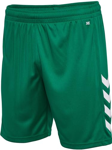 hummel Core XK poly shorts, snabbtorkande sportshorts för män, justerbar dragsko i byxmidjan, BEECOOL-tygteknik, normal passform, gym & sportkläder (1-pack)