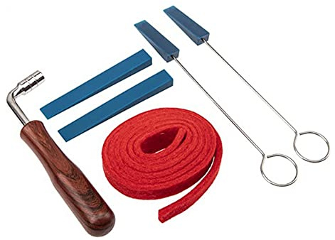 Bamberg 6-Teiliges Klavier-StimmgeräT, Klavier-Stimm-Kit, Professionelles Metall-Gummi-Stumm-DäMpfer-Kit, EinschließLich Hammer-DäMpfer-Streifen für Drehen