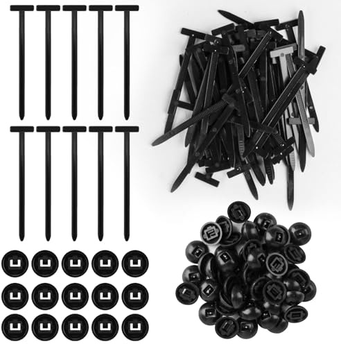 200 PcsSerre Cable Attache Autobloquante, Serre-cables Nylon Universal Cable Tie Buckle, Serre Câbles Nylon Autobloquants, Attaches Autobloquantes, Boucle Attache Cables pour Automobile Maisons