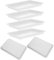 Toddmomy 6piezas Bandeja para Macetas De Jardín Bandejas Rectangulares De Plástico para Plantas para Macetas Reutilizables para Agua para Jardinería Interior y Exterior
