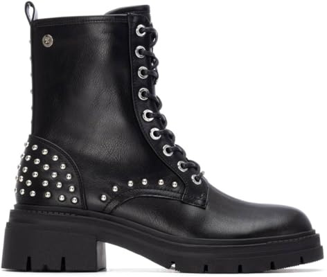XTI - Botín Mujer Negro - Calzado Cómodo y Versátil - Moda casual - Modelo 14464001 (Talla 37)