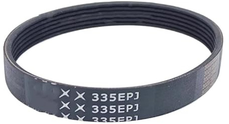 Treadmill 335EPJ 4 5 6 7 8 Ribs Rubber Drive Belt Multi Wedge Belt Multi Groove Belt Drive Belt Transmission Belt(4ribs-1pc)