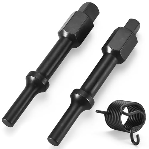 32029 Pneumatic Bolt Breaker Set, with Air Hammer Spring, Pneumatic Bit Set, 37315 3/8“ & 37316 1/2” Bolt Breaker Shake 'n Break, Black Oxide Finish