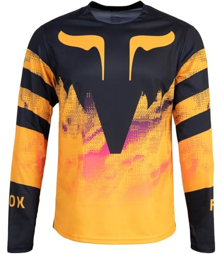 Fox MTB Ranger Kairos Jersey Longsleeve Herren (DE/NL/SE/PL, Alphanumerisch, XL, Regular, Regular, Tangerine)