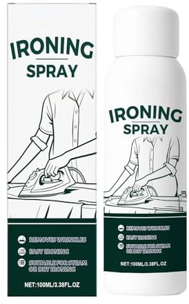 Amidon Tout Usage, Spray De Repassage De 100 Ml, Spray Assouplissant Avec Bouteille Portable, Sprays Pour Vêtements Faciles À Utiliser, Équipement De Lessive Pour Coton, Lin, Polyester, Laine, Soie, M