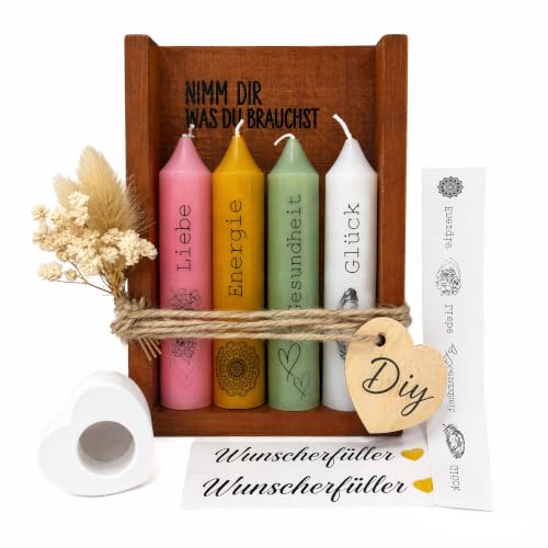 KORVORIA-ljuspresentpaket, ”Ta vad du behöver”-ljus, handgjorda
