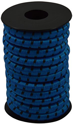 Corderie Italiane 006003632 Treccia elastica azzurra 8 mm - 5 mt