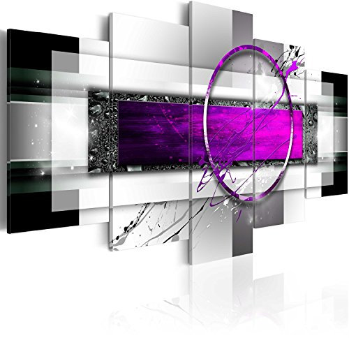 Cuadros B&D XXL - Cuadro de cristal acrílico 100x50 cm Impresión de 5 Piezas Pintura sobre Vidrio Imagen Gráfica Decoracion de Pared decoracion de pared a-A-0052-k-o