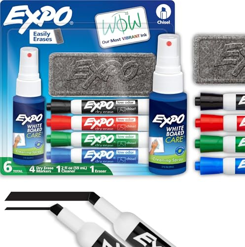 EXPO - Dry Erase Marker Starter Set Assorted - 1 Set