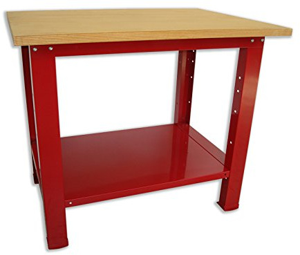 SOGI X3L-09 Werkbank mit Holzplatte 1024x750x880 Serie Industrie