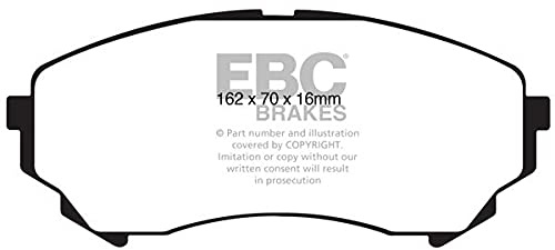 EBC Brakes DP41828R Yellowstuff Garniture de Frein