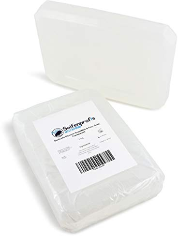Seifenprofis - Jabón de riego, jabón de glicerina - Transparente (sin SLS) - 5 kg