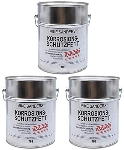Mike Sanders 2,25 kg (3 x 750 g) Korrosionsschutzfett