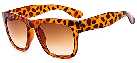 WQZYY&ASDCD Sonnenbrille Herren Damen Günstige Okular Square Männer Frauen Vintage Auge Shades Weibliche Brillen Anti-Uv-Brillen Männlich-Braun