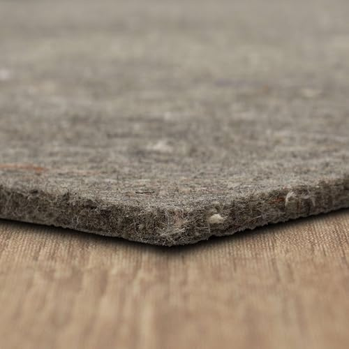 Mohawk Home Non Slip Rug Pad 8' x 10' - 3/8 Thick Felt + Latex Rubber Gripper - Dual Surface Cushion for Hardwood, Carpet, Tile Floors, Made in USA