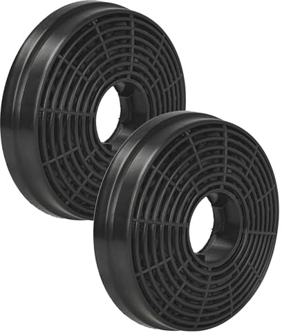 vhbw 2x Filter Aktivkohlefilter kompatibel mit Respekta CH 22058 IXB | CH 22078 IXB, CH 22098 IXA, CH 3100 GIS, CH 3100 GISS Dunstabzugshaube