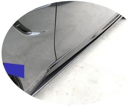 HAVERN 2 Stücke den Seitenschweller des Autos für B-MW 4 Series M4 2014-2019,Auto Seitenschweller Verlängerung Rocker Platte Lip Separator Stoßstange