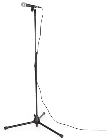 Straight microphone stand