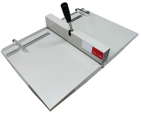 Manual Paper Creaser Creasing Machine,Heavy Duty Creaser Scorer with 2 magnet Backs,A4 Paper Card A3 paper folder creaser scoring tool,commercial office Desktop Paper folding machines card machine