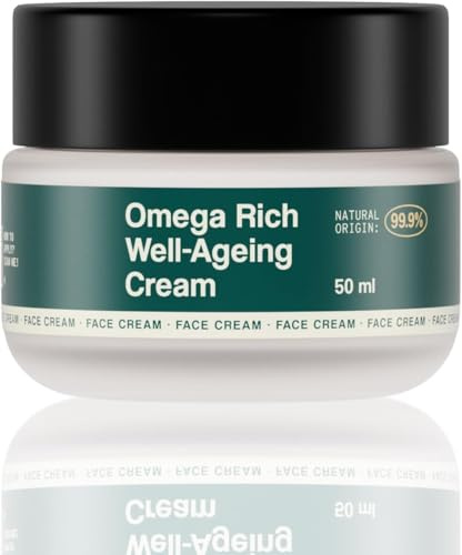 Freshly Cosmetics Feuchtigkeitscreme reduziert Zeichen des Alterns, Fältchen Omega Rich Well-Ageing Cream (50 ml)