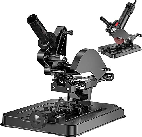 Bench Drill Press Stand,Angle Grinder Stand Cutting Machine, Angle Grinder Holder Cutter Support, Angle Grinder Cutting Tool for Grinding and Cutting of Wood