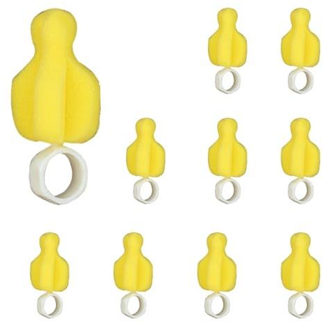 10 st babyflaskesvampborste – borste för bröstvårta | Rengöring för flasknapp | Baby matningsflaskborstar | bröstvårtsborste för koppar, rengöring av bröstvårtor | Flaskborstar för rengöring