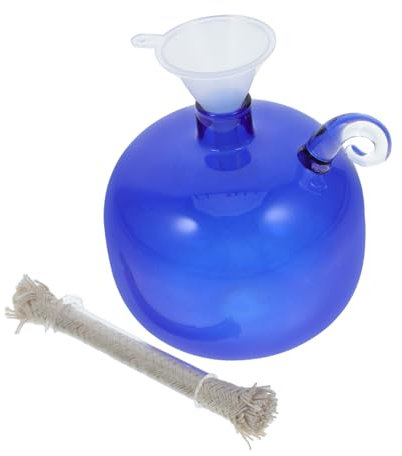 Warmhm Öllampe Aus Glas Für Innenbereich Nachfüllbar Mit Lampenöl Zeitgenössischer Stil Für Wohnkultur Esszimmer Und Restaurants