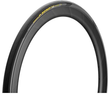 Pirelli P Zero Race TLR RS Yellow 28-622, 1x Rennradreifen 622 mm Innendurchmesser, für Rennrad mit 28 Zoll Rädern, Profi Fahrradreifen 28mm, Fahrradmantel 28 Zoll, Racing Bike Tire, Tubeless | SmartEVO, Speedcore, 127TPI, Team Edition