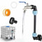 IBC - Rubinetto a Collo di Cigno da 3/4,IBC Serbatoio collo di cigno,Adattatore S60x6 3/4 per Serbatoio,Collo di Cigno Adattatore IBC,Accessorio per Serbatoio IBC per Serbatoio Dell'acqua