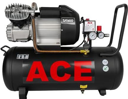 Heavy Duty Electric Air Compressor 100L 250LPM 8 BAR / 115PSI (3HP 2.2KW Garage Workshop)