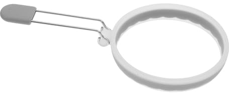 Hohopeti Molde de Silicona para Huevos Fritos Antiadherente Anillo Creativo para Omelettes y Pancakes Accesorio Reutilizable para Freidoras de Aire y Cocina Diaria