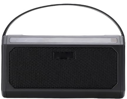 Generic Amplificatore Portatile per Chitarra Elettrica con modalità di Riverbero Ritardato per Improvvisazioni di Strada Nero