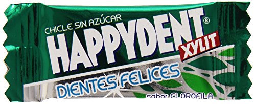 Happydent Clorofila, Chicle Sin Azúcar - 200 unidades