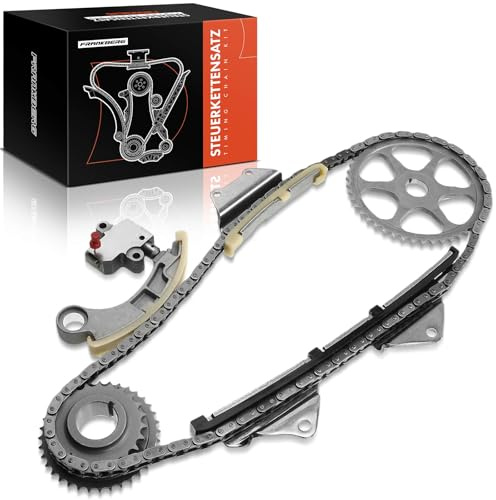 Frankberg Kit de Cadena distribución Compatible con CR-V III RE 2.2i-CTDi 4WD CR-V II RD 2.2 CTDi Civic VIII Hatchback FK FN 2.2 CTDi FR-V BE 2.2i-CTDi Accord VII Tourer CM CN 2.2i-CTDi 14210-RBD-E00