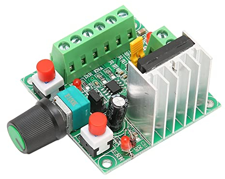 PWM Einstellbare Schrittmotorsteuerung, Hochtemperaturbeständige Leiterplatte, 3-Frequenz-Treibersteuerung, DC 5-12 V 15-160 V Zur Aktivierung Positiver und Negativer Klemmen