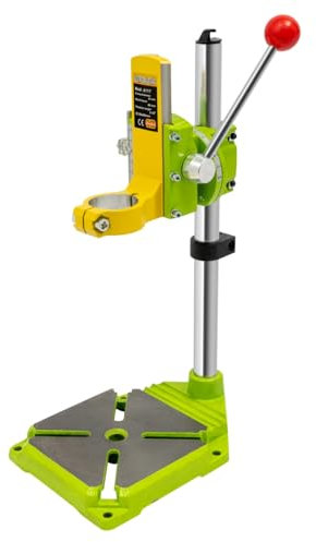 YEITBY Bohrmaschinenständer mit Schraubstock, Bohrständer für Handbohrmaschine, Ständer für Bohrmaschine, Verstellbarer Bohrständer für Bohrmaschine, Verstellbar, Stabil, Passend für Viele Modelle