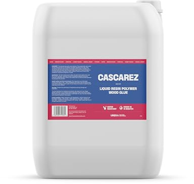 Cascamite Cascarez Wood Adhesive Glue Fast Grab Liquid Resin Polymer, Water Resistant, Strong Bond, Used for General Woodworking Applications - 25Ltrs