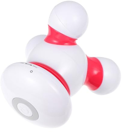 SAFIGLE Elektrisches Handmassagegerät Rot aus Abs mit Tiefengewebemassagefunktion zur Schmerzlinderung und Durchblutungsförderung für Beauty Salons und Gesundheitsclubs
