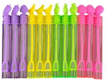 KIXZSAZ 100 Teile/Satz Geschenk Liebe Herz Zauberstab Blase Flasche Für Langlebigen Spaß Kunststoff Seife Wasser Klare Blase Flasche Flaschen, Leere Obstflasche
