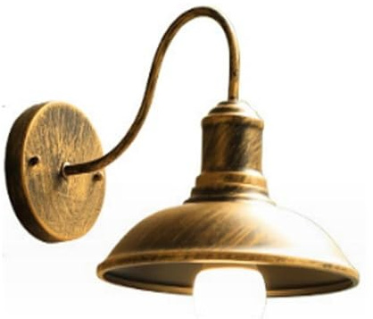 BDDCYWY Lampade a Parete Leggera Rustico Montaggio Vintage Montaggio Farmiola Lampade a Parete per Le navate Outdoor Rustic Sconce Luci da Parete Sconcetto Scontro Industriale Lampada da Parete