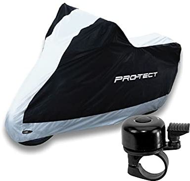 Protect Fahrradgarage Rollergarage Größe XL hitzebeständig bis 150°C inkl. Fahrradklingel