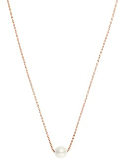 Heideman Halskette Scarlett Damen Gold Edelstahl mit Perle weiß | Perlenschmuck als festliches Geschenk zum Jahrestag oder Weihnachten, elegant und hautfreundlich