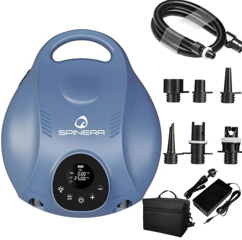 Spinera DS Pro Air Pump with Integrated Battery, 25 PSI