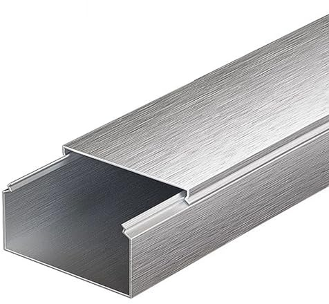 RobustWeg Canaleta para Cables Cuadrada,Canaletas para Cables eléctricos,Canaleta Cuadrada,Canals de Aluminio para Cables,Canaletas para Cables Autoadhesivas,Oculta Cables y Previene Accidentes,